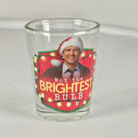 Christmas Vacation Shot Glass Set 4pc Clark Griswold 1.5oz Holiday Drink Bar - Picture 11 of 16